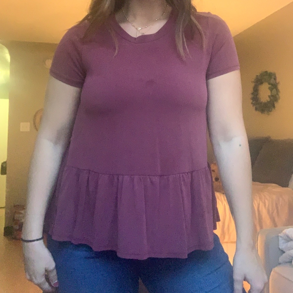 Peplum Tee